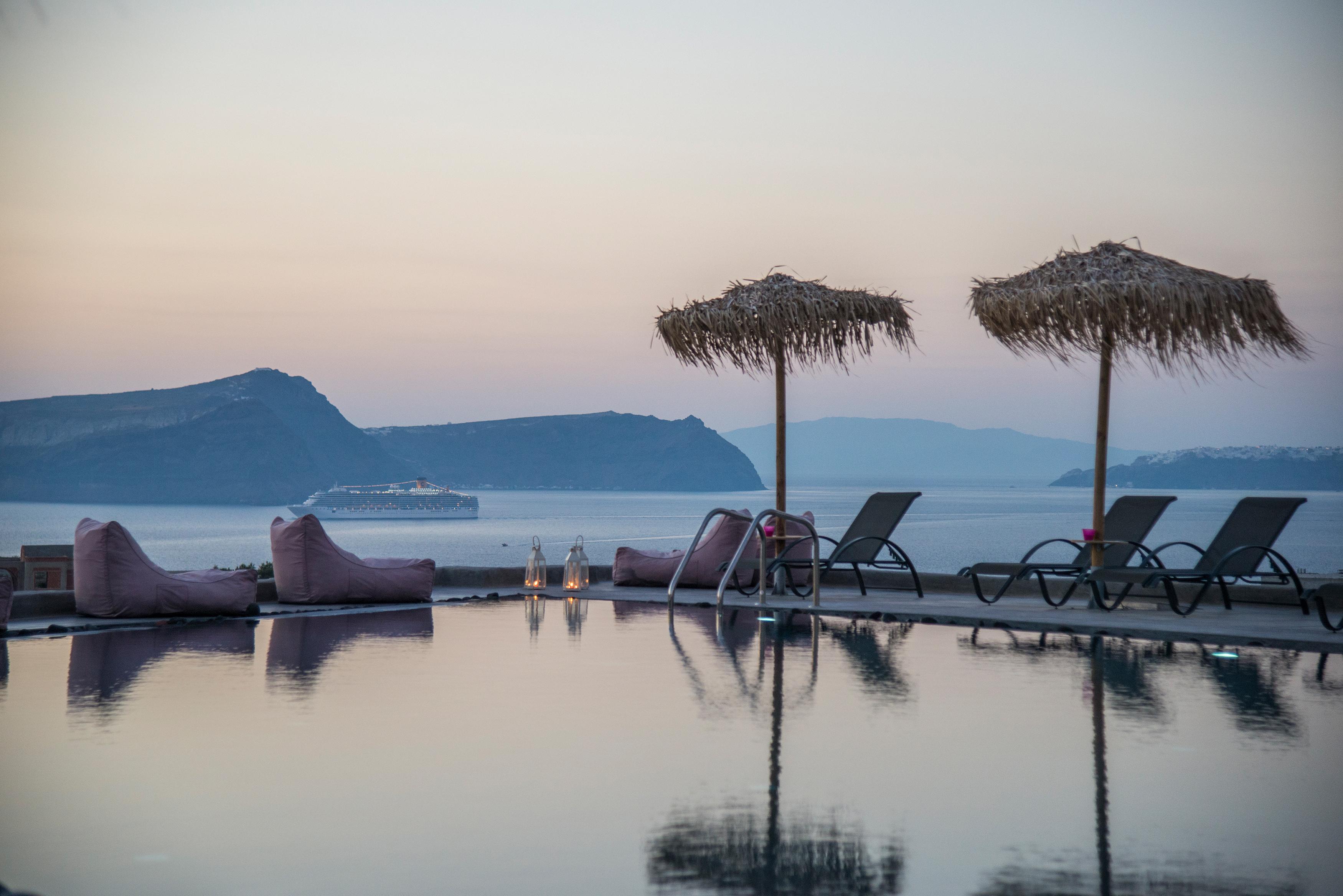 Hotel Sunset Faros Akrotírion Exteriér fotografie