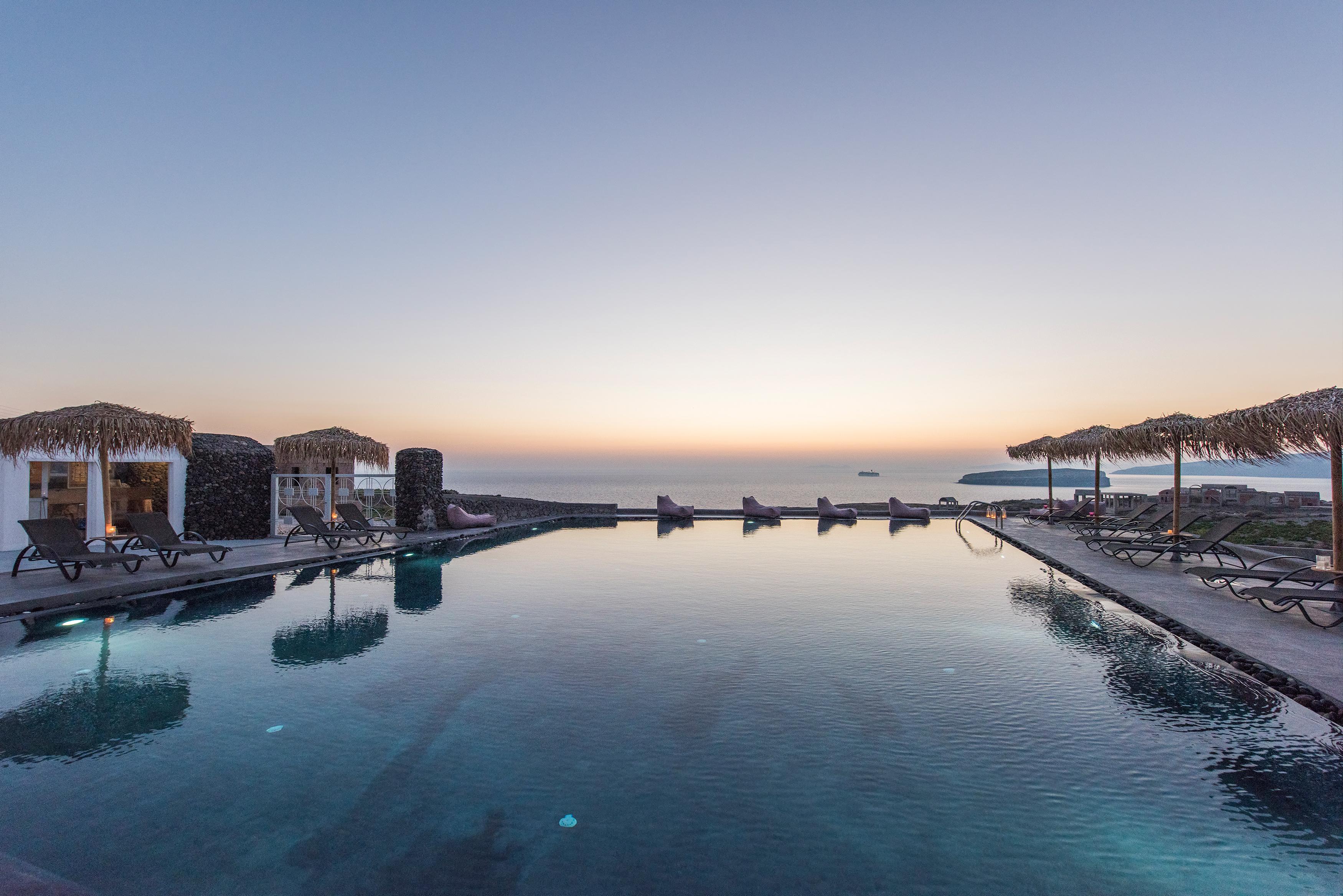 Hotel Sunset Faros Akrotírion Exteriér fotografie