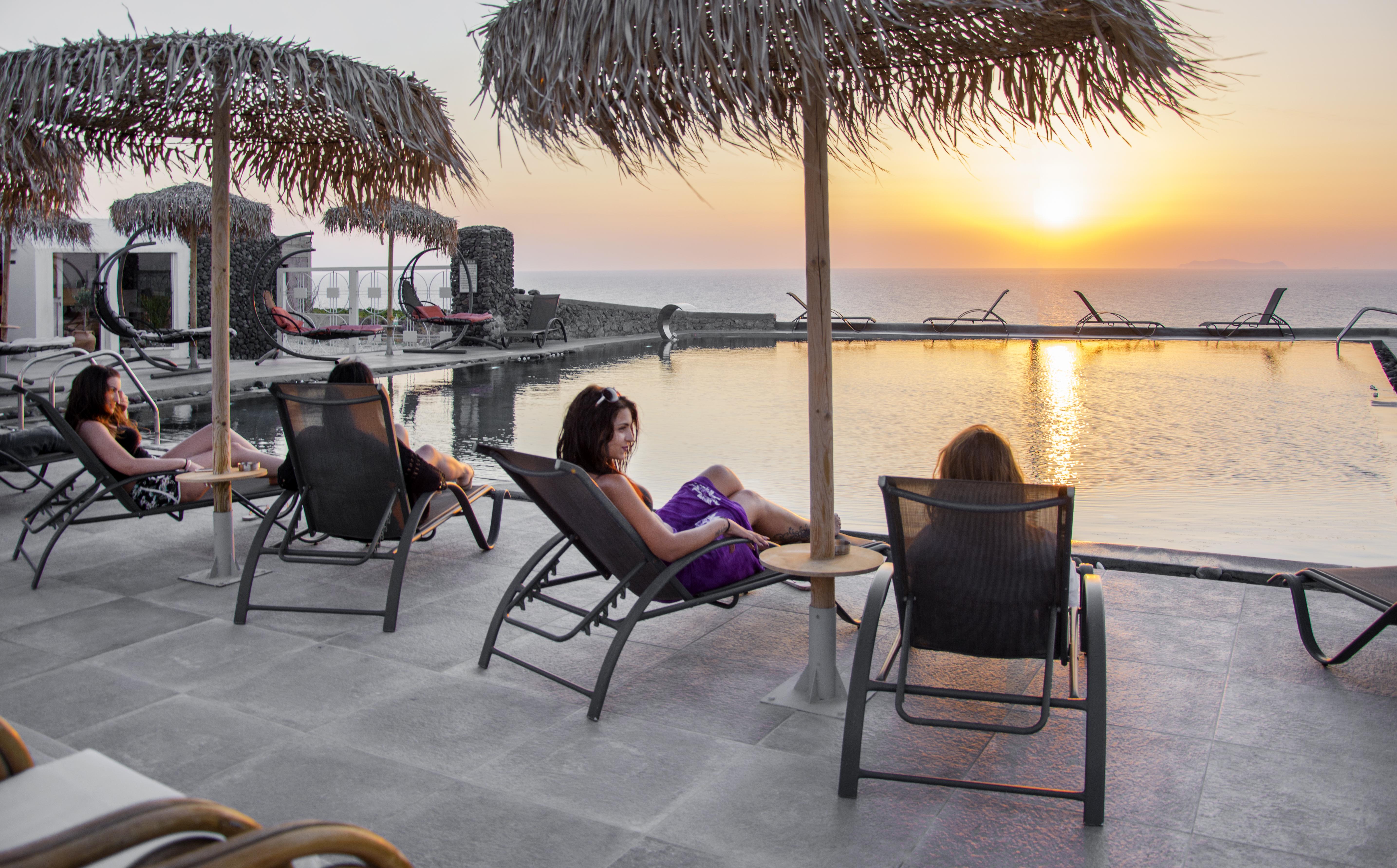 Hotel Sunset Faros Akrotírion Exteriér fotografie